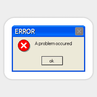 Error Sticker